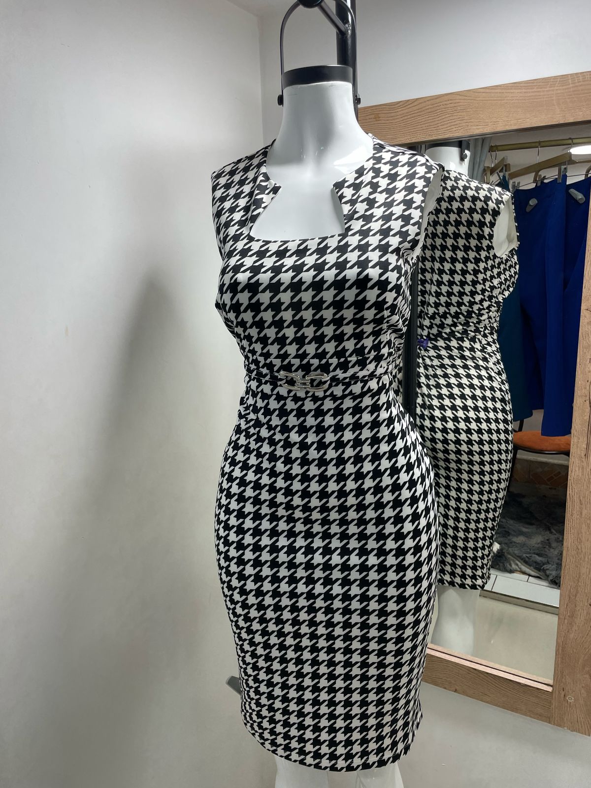 Vestido Royal Houndstooth